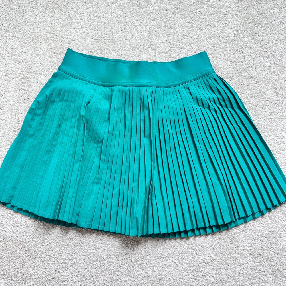 Lululemon Varsity High-Rise Pleated Tennis Skirt Cascadia Green Size 2 - Picture 3 of 5